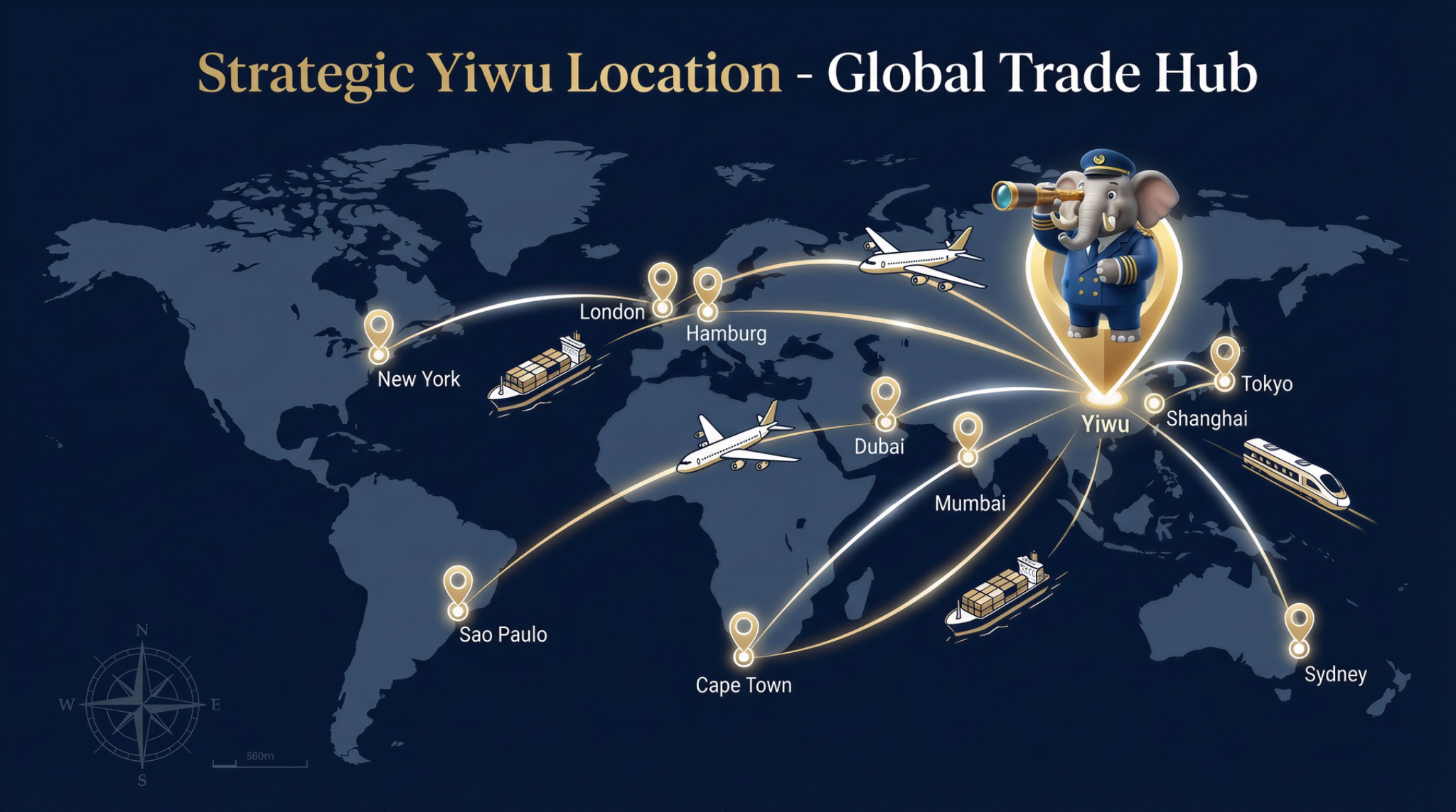 Strategic Yiwu Location - Global Trade Hub